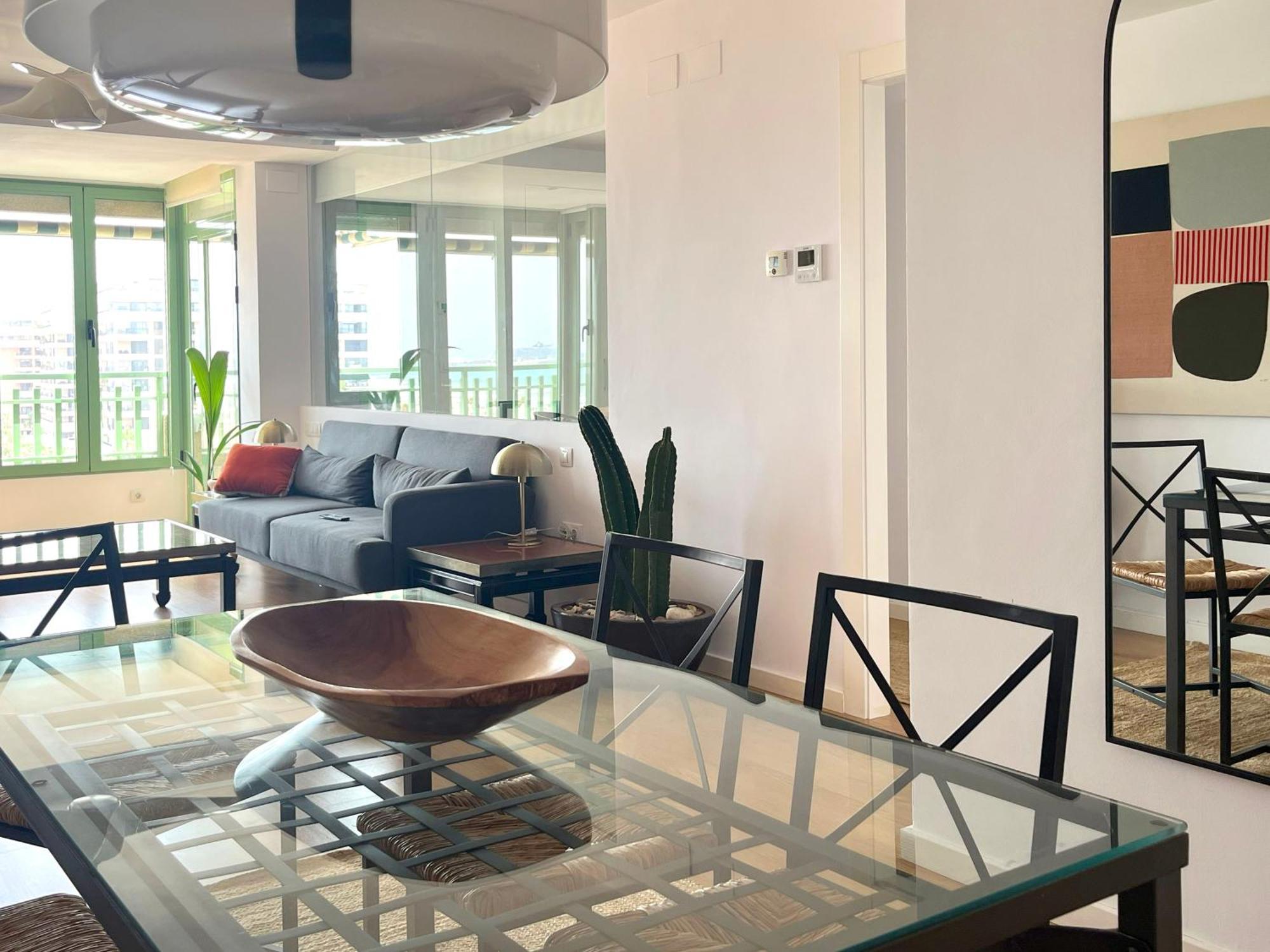 Stylish Well-Connected Beachfront Flat Valência Exterior foto