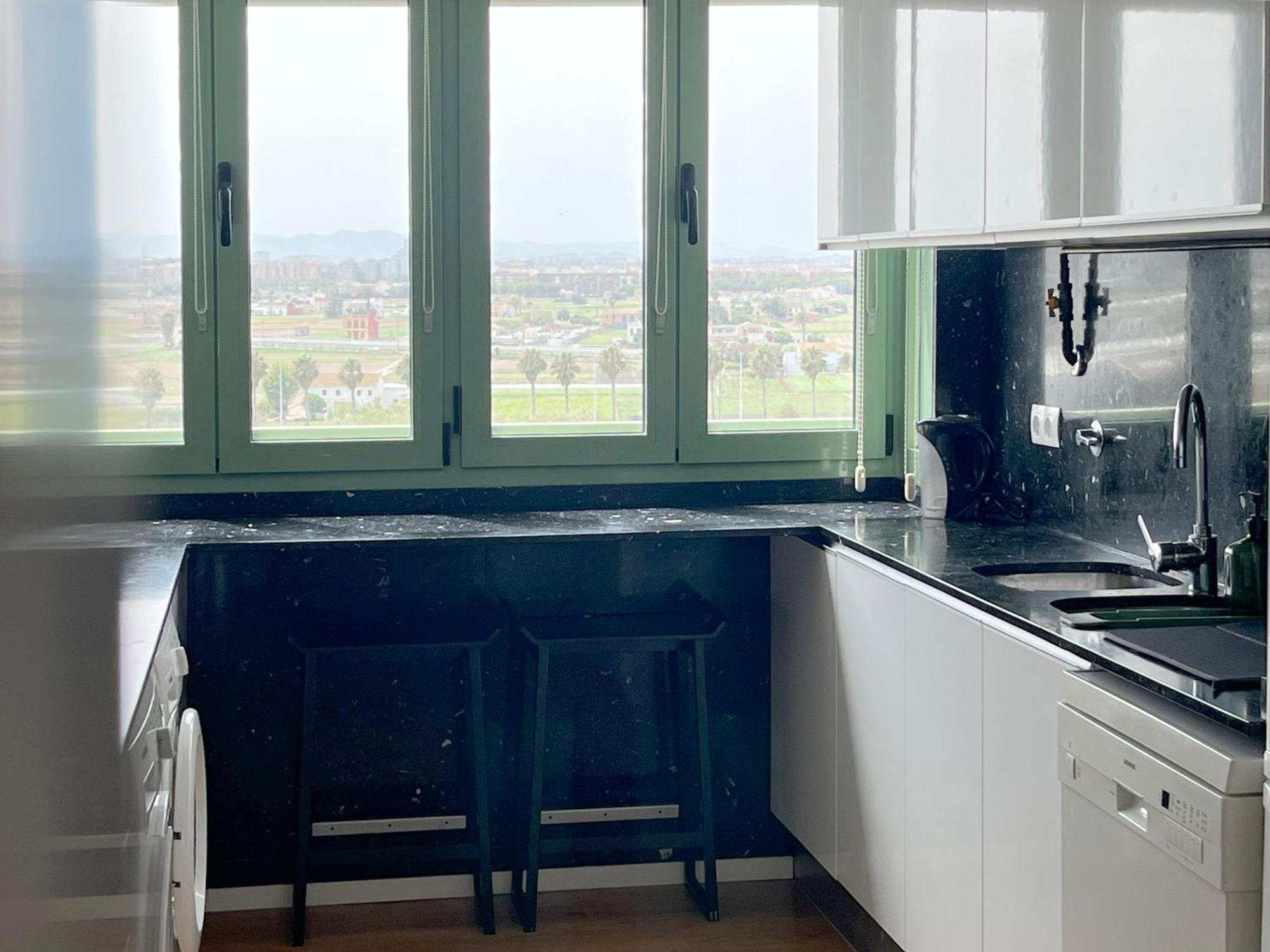Stylish Well-Connected Beachfront Flat Valência Exterior foto